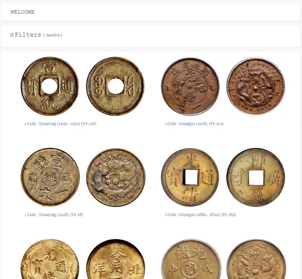 online coins catalog second (a) step step