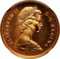 Canada coin 20 Dollars - Elizabeth II - Confederation (1967) obverse obverse of 20 Dollars - Elizabeth II - Confederation (1967) coin with KM# 71 from Canada. Inscription: ELIZABETH II D · G · REGINA