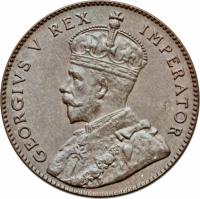 Cyprus coin 1/4 Piastre - George V (1922 - 1926) obverse obverse of 1/4 Piastre - George V (1922 - 1926) coin with KM# 16 from Cyprus. Inscription: GEORGIVS V REX IMPERATOR