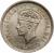 obverse of 2 Shillings - George VI (1949) coin with KM# 32 from Cyprus.