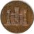 reverse of 2 Quarts - Victoria (1841 - 1861) coin with KM# 3 from Gibraltar. Inscription: GIBRALTAR TWO QUARTS.