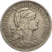 Guinea-Bissau coin 50 Centavos (1933) obverse obverse of 50 Centavos (1933) coin with KM# 4 from Guinea-Bissau.