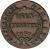 reverse of 2 Centimes (1828 - 1842) coin with KM# A22 from Haiti. Inscription: REPUBLIQUE D'HAITI DEUX CENTIMES 1840