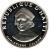 obverse of 25 Gourdes - Christopher Columbus (1973 - 1974) coin with KM# 102 from Haiti. Inscription: REPUBLIQUE D'HAITI CHRISTOPHE COLOMB