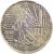 obverse of 20 Euro Cent - 2'nd Map (2007 - 2015) coin with KM# 1411 from France. Inscription: RF 2007 L. JORIO d'ap. O. ROTY