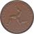 reverse of 1 Penny - Victoria (1839 - 1859) coin with KM# 14 from Isle of Man. Inscription: QVOCVNQVE IECERIS STABIT