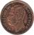 obverse of 1 Para - Mihailo Obrenović III (1868) coin with KM# 1 from Serbia. Inscription: ОБРЕНОВИЋ III. КЊАЗ СРБСКИ