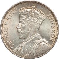 Southern Rhodesia coin 2 Shillings - George V (1932 - 1936) obverse obverse of 2 Shillings - George V (1932 - 1936) coin with KM# 4 from Southern Rhodesia. Inscription: GEORGE V KING EMPEROR