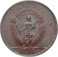 Sweden coin 1 Daler Silvermynt - Carl XII - Apollo (1718) obverse obverse of 1 Daler Silvermynt - Carl XII - Apollo (1718) coin with KM# 359 from Sweden. Inscription: PHOEBVS