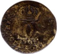 Sweden coin 5 Öre - Carl XII (1690 - 1715) obverse obverse of 5 Öre - Carl XII (1690 - 1715) coin with KM# 310 from Sweden.