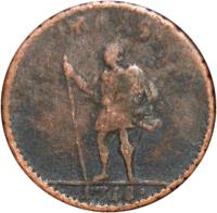 obverse of 1 Daler Silvermynt - Carl XII - Mars (1718) coin with KM# 360 from Sweden. Inscription: MARS 1718