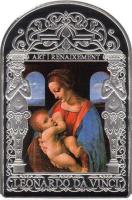 Andorra coin 15 Diners - Joan Enric Vives i Sicília - Madonna Litta (2011) reverse reverse of 15 Diners - Joan Enric Vives i Sicília - Madonna Litta (2011) coin with KM# 327 from Andorra. Inscription: ART I RENAIXEMENT LEONARDO DA VINCI