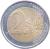 reverse of 2 Euro - Torino Olympics (2006) coin with KM# 246 from Italy. Inscription: 2 EURO LL