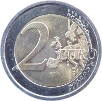 Italy coin 2 Euro - Unification of Italy (2011) reverse reverse of 2 Euro - Unification of Italy (2011) coin with KM# 338 from Italy. Inscription: 2 EURO LL