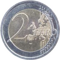Italy coin 2 Euro - 10 Years of Euro Cash (2012) reverse reverse of 2 Euro - 10 Years of Euro Cash (2012) coin with KM# 350 from Italy. Inscription: 2 EURO LL