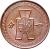 reverse of 1 Fen (1948) coin with Y# 363 from China.