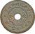 obverse of 2 Cents (1933) coin with Y# 325a from China.