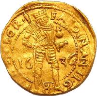 Dutch Republic coin 1 Ducat - Ferdinand II - Trade Coinage (1630 - 1638) obverse obverse of 1 Ducat - Ferdinand II - Trade Coinage (1630 - 1638) coin with KM# 30 from Dutch Republic. Inscription: FARDINAN.II.G ... 16 36