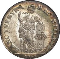 Dutch Republic coin 3 Guilder (1714 - 1794) reverse reverse of 3 Guilder (1714 - 1794) coin with KM# 141 from Dutch Republic.