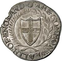 England coin 1 Shilling - The Commonwealth of England (1649 - 1660) obverse obverse of 1 Shilling - The Commonwealth of England (1649 - 1660) coin with SP# 3217 from England. Inscription: THE · COMMONWEALTH · OF · ENGLAND