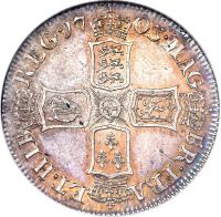 England coin 1 Shilling - Anne (1703 - 1708) reverse reverse of 1 Shilling - Anne (1703 - 1708) coin with SP# 3586 from England. Inscription: MAG · BR · FRA · ET · HIB REG · 17 03 ·