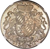 German States coin 1 Conventionsthaler - Maximilian III Joseph (1759 - 1768) reverse reverse of 1 Conventionsthaler - Maximilian III Joseph (1759 - 1768) coin with KM# 502 from German States. Inscription: 17 61