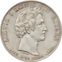 German States coin 1 Conventionsthaler - Ludwig I - Bavarian Family (1830) obverse obverse of 1 Conventionsthaler - Ludwig I - Bavarian Family (1830) coin with KM# 750 from German States.