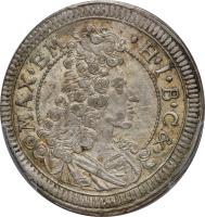 German States coin 15 Kreuzer - Maximilian II Emanuel (1696 - 1704) obverse obverse of 15 Kreuzer - Maximilian II Emanuel (1696 - 1704) coin with KM# 369 from German States.