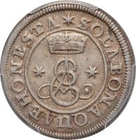 German States coin 4 Mariengroschen - Ernst August (1689 - 1692) obverse obverse of 4 Mariengroschen - Ernst August (1689 - 1692) coin with KM# 338 from German States.