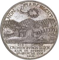 German States coin 1 Thaler - George II (1745 - 1752) reverse reverse of 1 Thaler - George II (1745 - 1752) coin with KM# 292 from German States.