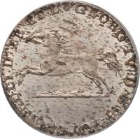 obverse of 1/12 Thaler - George IV (1821 - 1823) coin with KM# 1092 from German States.