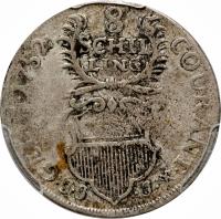 German States coin 8 Schilling - Karl VI / Karl VII / Franz (1731 - 1758) reverse reverse of 8 Schilling - Karl VI / Karl VII / Franz (1731 - 1758) coin with KM# 152 from German States.