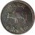 reverse of 5 Paisa - Bīrendra Bīr Bikram Shāh (1971 - 1982) coin with KM# 802 from Nepal. Inscription: श्री भवानी ५ पाँच पैसा