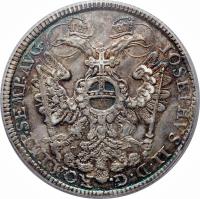 German States coin 1 Conventionsthaler - Josef II (1765 - 1779) obverse obverse of 1 Conventionsthaler - Josef II (1765 - 1779) coin with KM# 351 from German States.