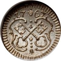 German States coin 1 Pfennig (1767 - 1779) obverse obverse of 1 Pfennig (1767 - 1779) coin with KM# 408 from German States.