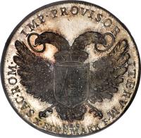 German States coin 1 Conventionsthaler - Friedrich August III (1792) reverse reverse of 1 Conventionsthaler - Friedrich August III (1792) coin with KM# 1034 from German States.