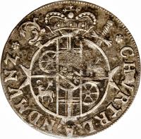 German States coin 3 Petermenger - Karl Josef (1712 - 1715) obverse obverse of 3 Petermenger - Karl Josef (1712 - 1715) coin with KM# 205 from German States.