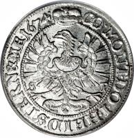 German States coin 6 Kreuzer - Sylvius Friedrich (1774 - 1778) reverse reverse of 6 Kreuzer - Sylvius Friedrich (1774 - 1778) coin with KM# 9 from German States.