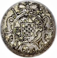 German States coin 5 Kreuzer - Anselm Franz (1748) obverse obverse of 5 Kreuzer - Anselm Franz (1748) coin with KM# 322 from German States. Inscription: 17 48