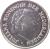 obverse of 10 Cents - Juliana (1950 - 1980) coin with KM# 182 from Netherlands. Inscription: JULIANA KONINGIN DER NEDERLANDEN
