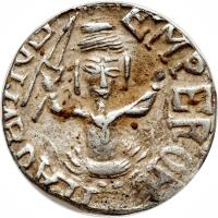 Indian States coin 1 Rupee - Edward VII / Rama Singhji (1901 - 1906) obverse obverse of 1 Rupee - Edward VII / Rama Singhji (1901 - 1906) coin with Y# 11 from Indian States. Inscription: EMPEROR EDWARD VII