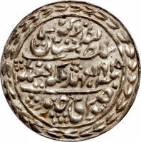 Indian States coin 1 Rupee - Victoria / Madho Singh II (1882 - 1921) obverse obverse of 1 Rupee - Victoria / Madho Singh II (1882 - 1921) coin with KM# 147 from Indian States. Inscription: Victoria ۱۹۱٥