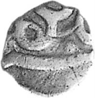 Indian States coin 1/2 Paisa - Victoria (1886) obverse obverse of 1/2 Paisa - Victoria (1886) coin with KM# 50 from Indian States.