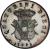 reverse of 10 Quattrini - Leopold II (1858) coin with C# 67 from Italian States. Inscription: QUATTRINI DIECI 1858