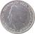 obverse of 10 Cents - Wilhelmina (1948) coin with KM# 177 from Netherlands. Inscription: WILHELMINA KONINGIN DER NEDERLANDEN