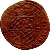 Liege coin 12 Sous - Ferdinand (1614) obverse obverse of 12 Sous - Ferdinand (1614) coin with KM# 23 from Liege. Inscription: FERDINAN ELEC COL EP LEO XII