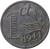reverse of 1 Cent - Wilhelmina - German Occupation (1941 - 1944) coin with KM# 170 from Netherlands. Inscription: 1 ct 1944