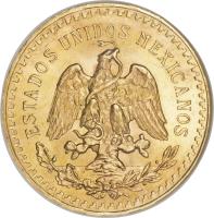 obverse of 50 Pesos - 100th Anniversary of Independence from Spain (1943) coin with KM# 482 from Mexico.