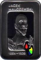 Poland coin 20 Złotych - Jacek Malczewski (2003) reverse reverse of 20 Złotych - Jacek Malczewski (2003) coin with Y# 478 from Poland. Inscription: JACEK MALCZEWSKI 1854-1929