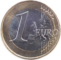 Netherlands coin 1 Euro - Willem-Alexander - 2'nd Map (2014 - 2015) reverse reverse of 1 Euro - Willem-Alexander - 2'nd Map (2014 - 2015) coin with KM# 350 from Netherlands. Inscription: 1 EURO LL